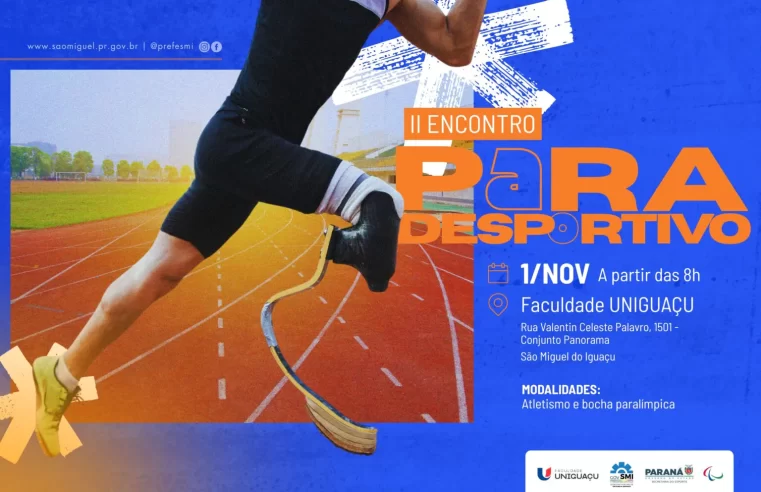 II Encontro Paradesportivo em São Miguel do Iguaçu reúne atletas de seis cidades