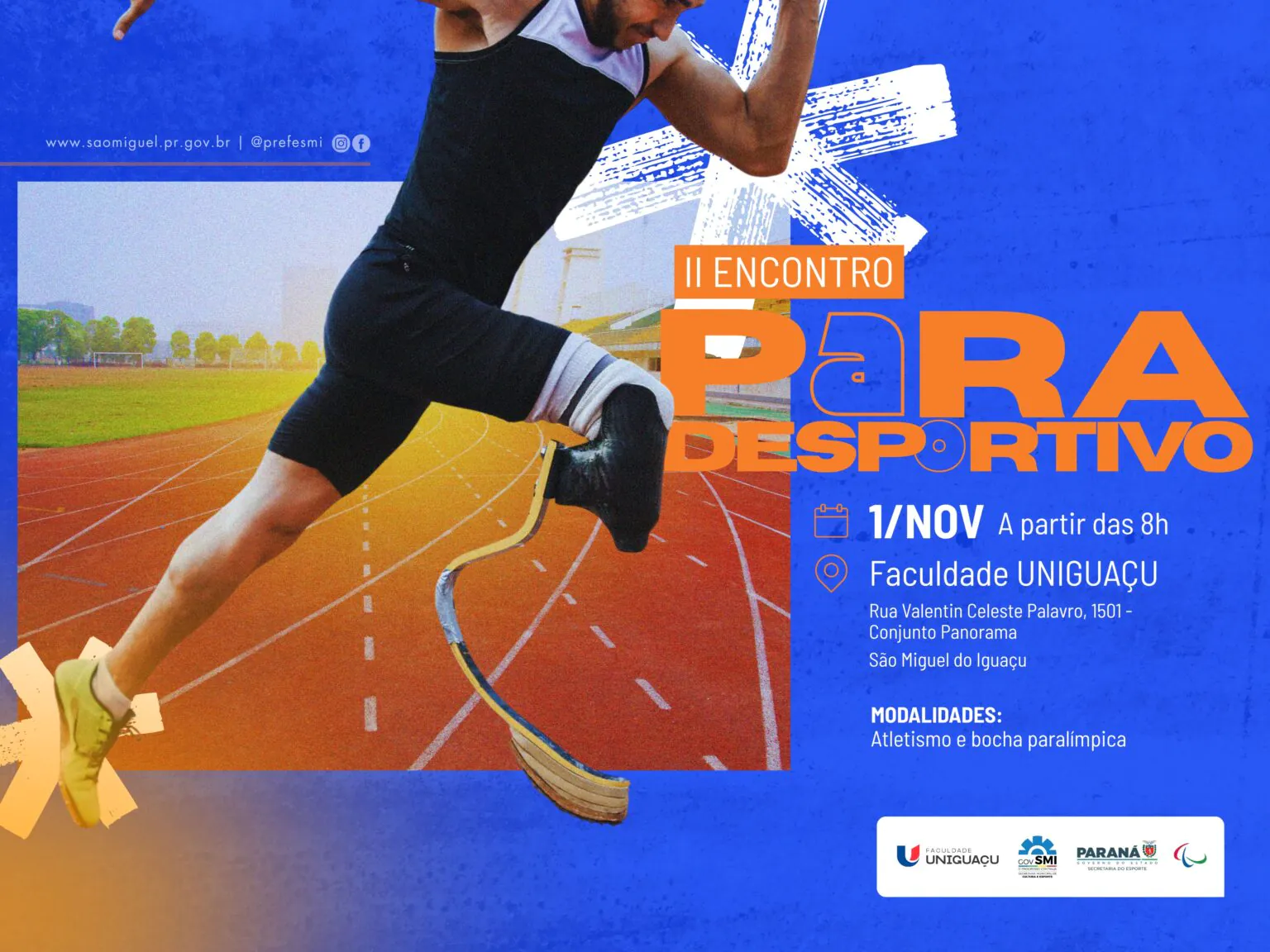 II Encontro Paradesportivo em São Miguel do Iguaçu reúne atletas de seis cidades