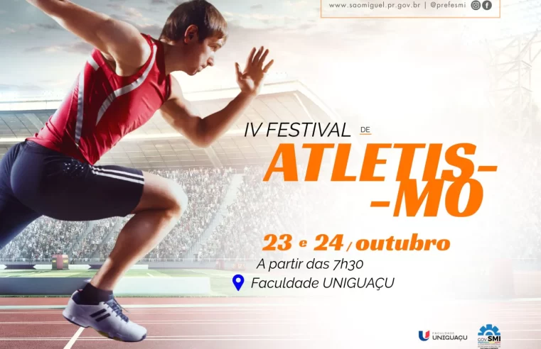 IV Festival de Atletismo em São Miguel do Iguaçu