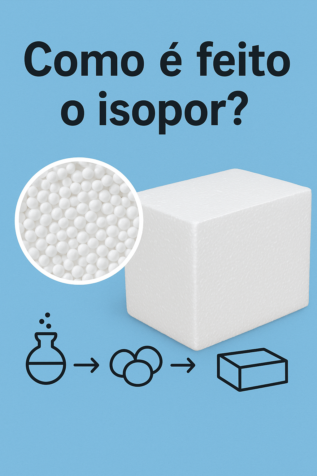 Como é feito o isopor: processo passo a passo