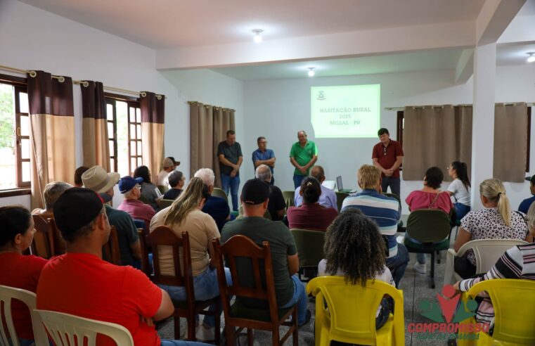 Programa de Habitação Rural em Missal beneficia 22 produtores