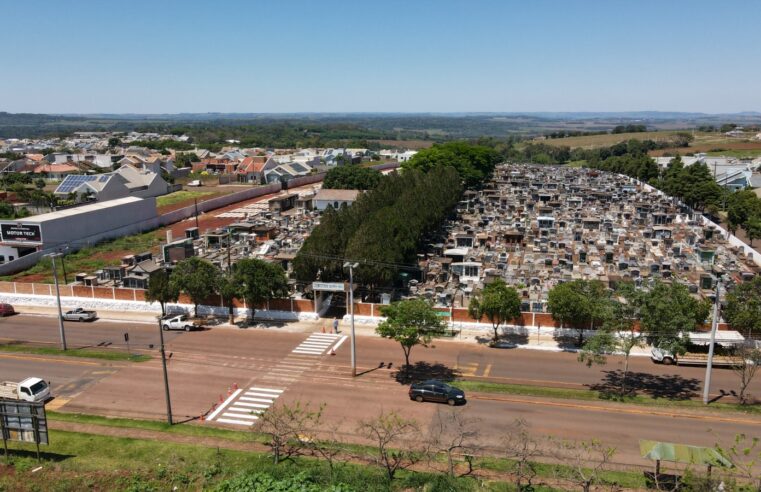Infraestrutura define prazos de obras e limpeza no Cemitério Municipal