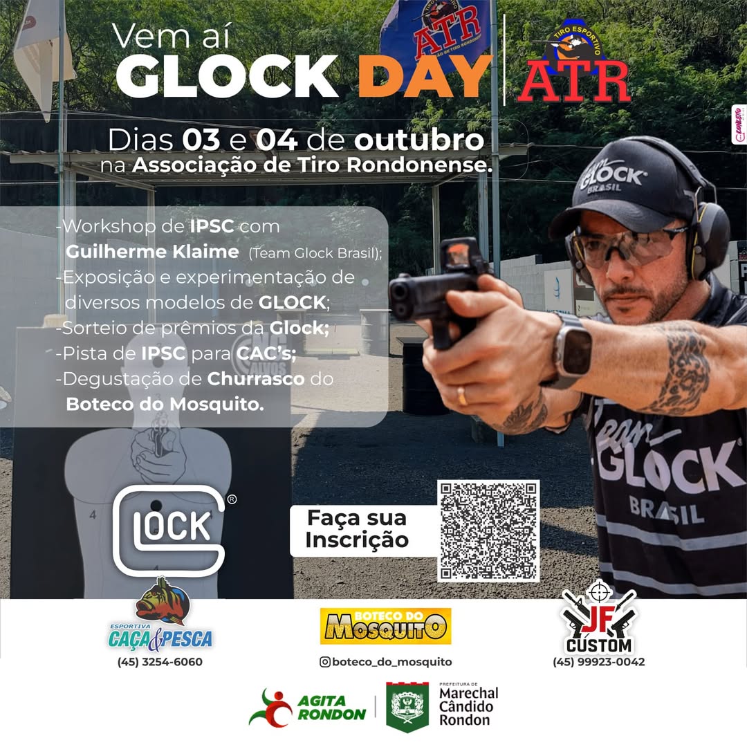 Glock Day em Marechal Cândido Rondon reúne CACs e atletas