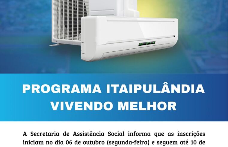 Inscrições abertas para o Programa Itaipulândia Vivendo Melhor