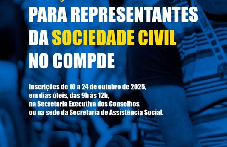 COMPDE abre eleição suplementar 2025/2027 em Santa Terezinha