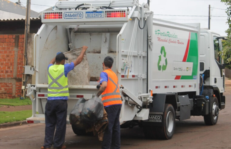 Coleta de recicláveis em Margarida muda para quartas-feiras