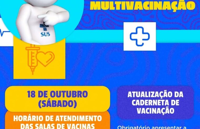 Dia D da Multivacinação acontece neste sábado em Mercedes