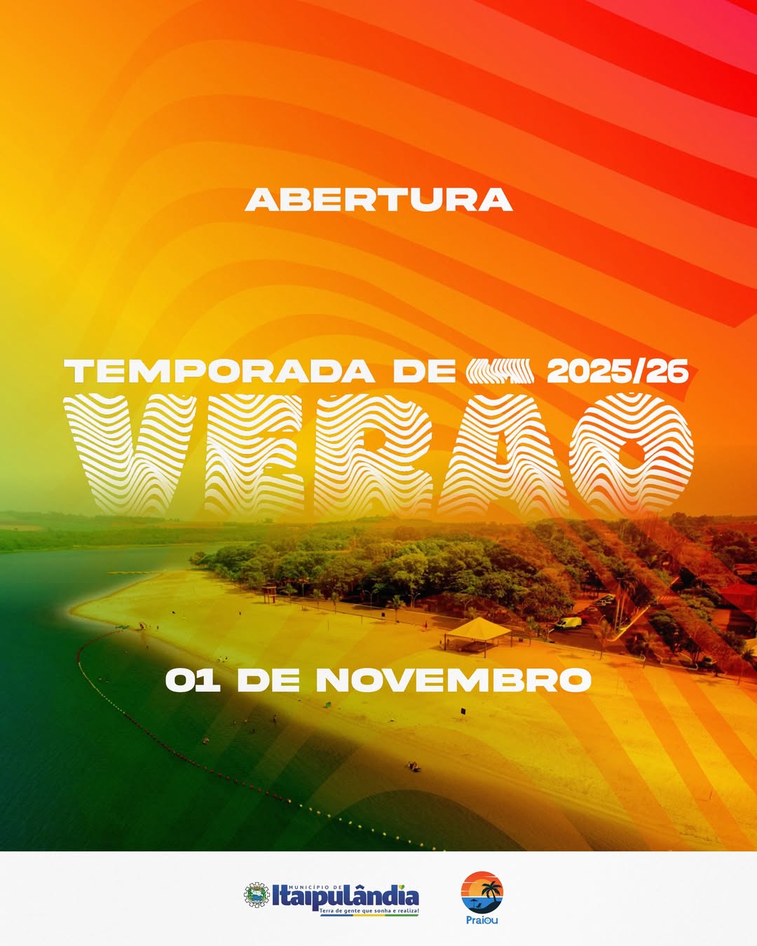 Temporada de Verão 2025/26 em Itaipulândia já tem reservas abertas
