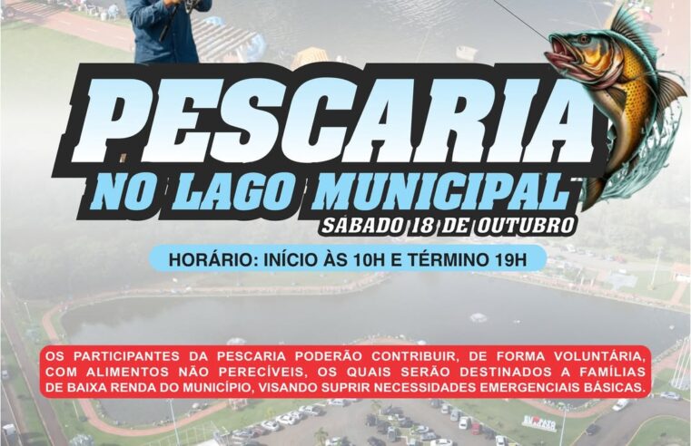 Pato Bragado promove pescaria no Lago Municipal neste sábado (18) 13 Pato Bragado promove pescaria no Lago Municipal neste sábado (18)