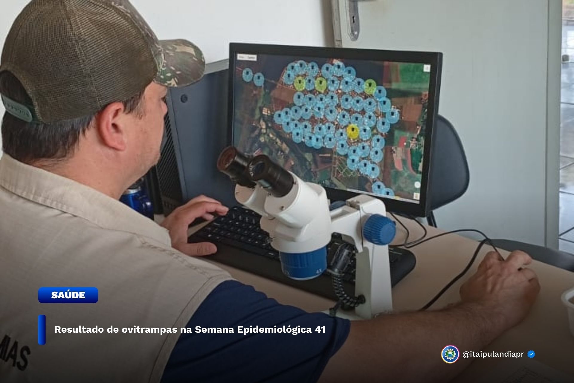 Monitoramento do Aedes aegypti em Itaipulândia aponta aumento de infestação