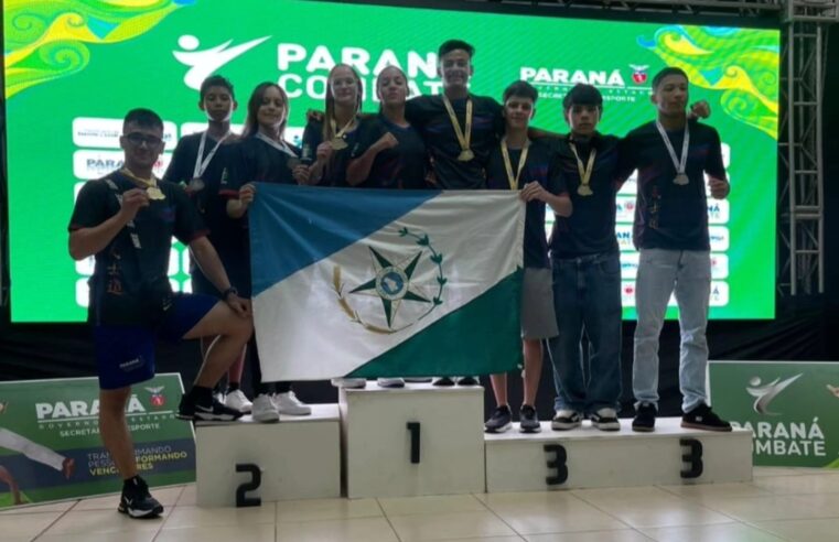 Atletas de Santa Terezinha brilham no Paraná Combate 2025