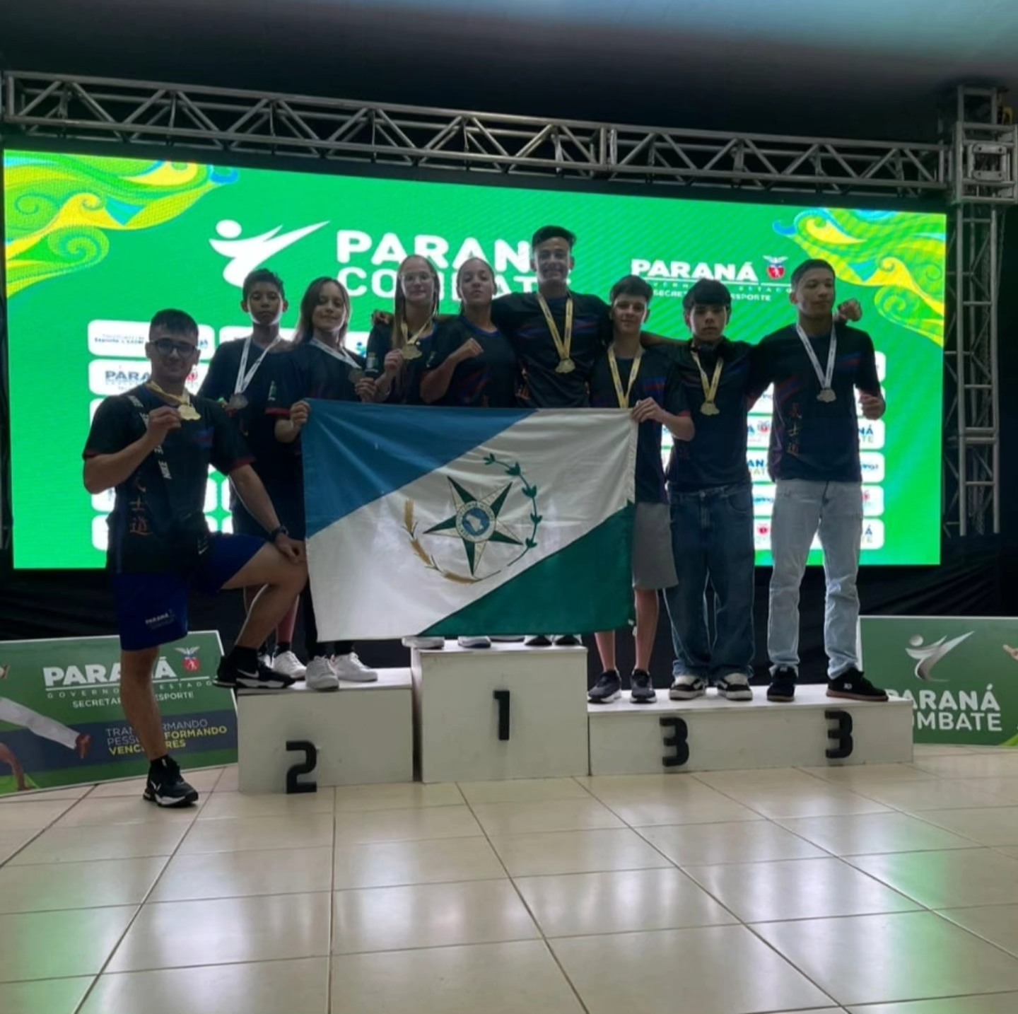 Atletas de Santa Terezinha brilham no Paraná Combate 2025 2 Atletas de Santa Terezinha no Paraná Combate 2025