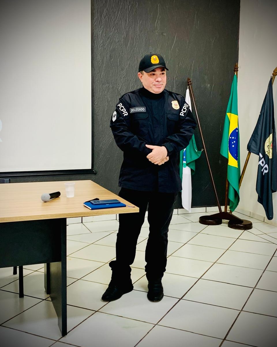 GGIM de Foz do Iguaçu reforça integração das forças de segurança 7 Autoridades reunidas GGIM Foz do Iguaçu