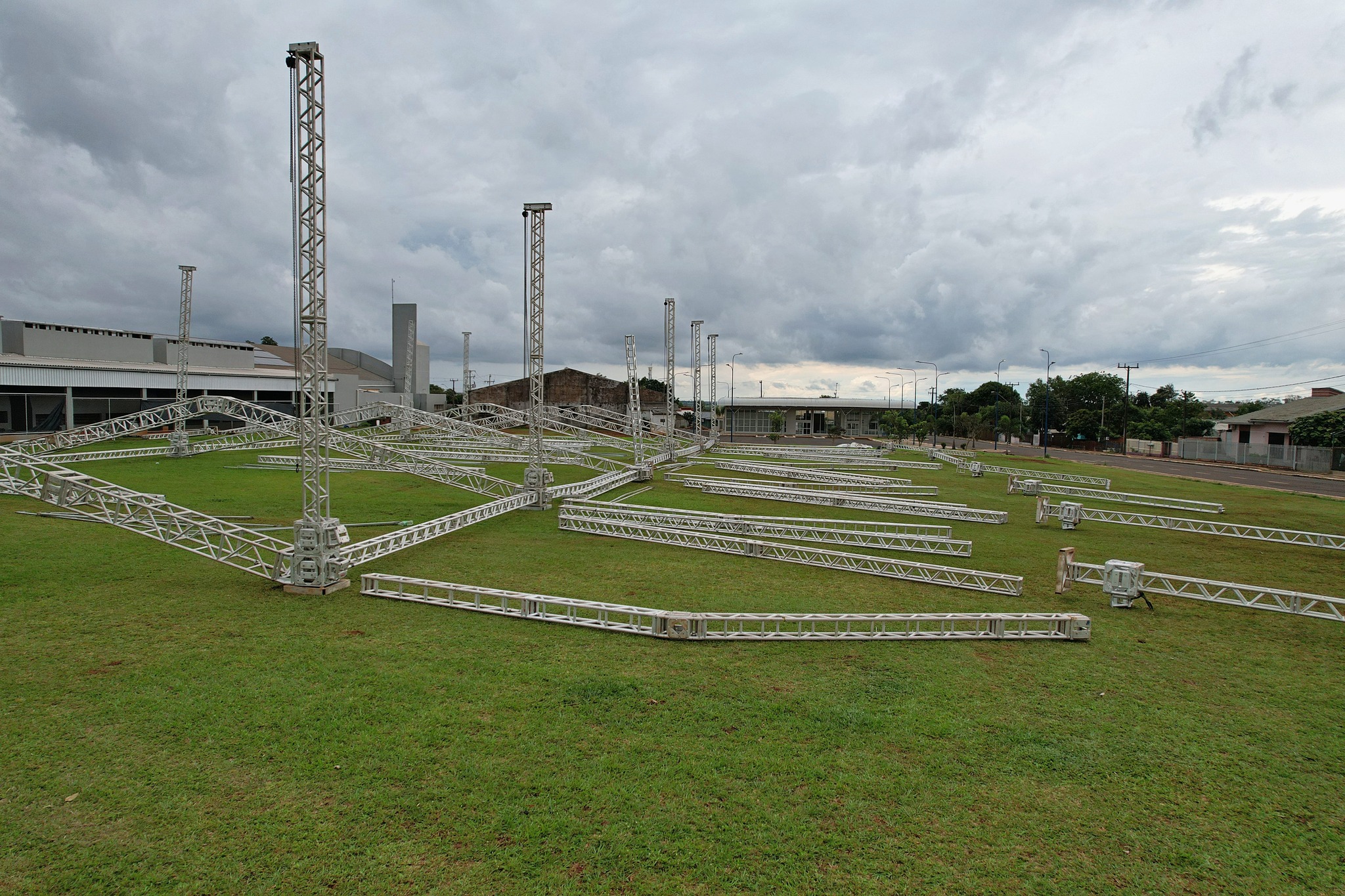 1ª Expolândia celebra os 33 anos de Itaipulândia com shows e rodeio 5 Estrutura Expolândia Itaipulândia