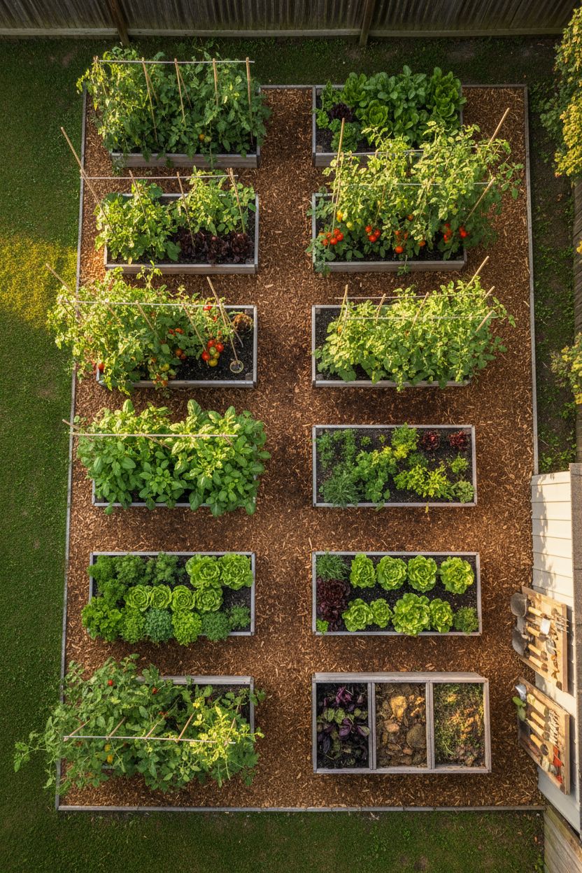 🌿 10 Passos Poderosos para Criar uma Horta Sustentável no Quintal e Colher Alimentos Saudáveis