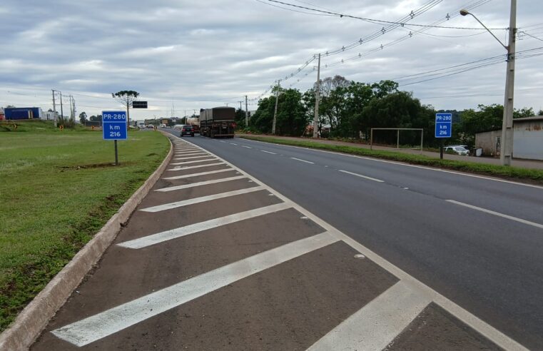 EPR Iguaçu inicia atualização dos marcos quilométricos nas rodovias do Paraná