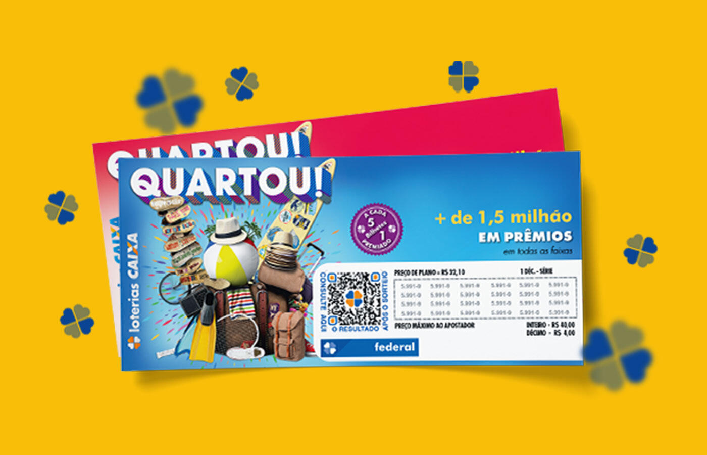 Resultado Loteria Federal 6010: prêmio de R$ 1,35 milhão