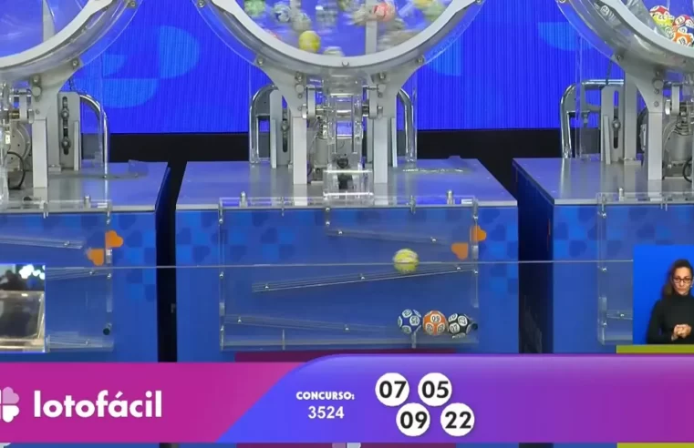 Lotofácil 3524 de hoje: confira os números e o resultado