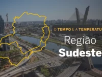 PREVISÃO DO TEMPO:  Instabilidade marca o Sudeste neste sábado (4)