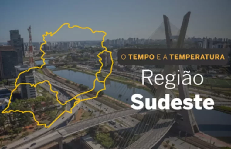 Previsão do tempo Sudeste: alerta do Inmet para ventos e baixa umidade