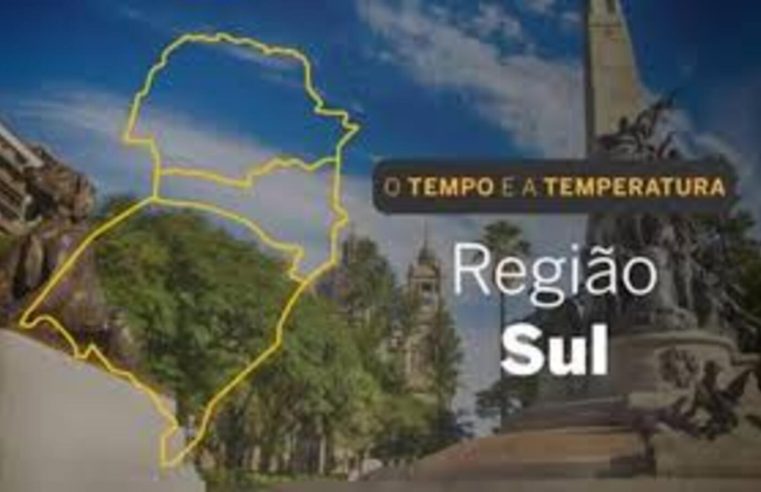 Previsão do Tempo Sul: céu claro e possibilidade de geada nesta segunda (20)