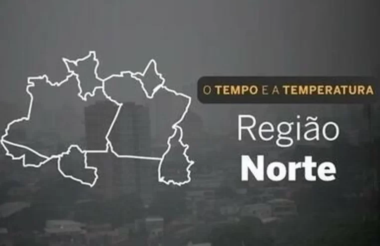Região Norte tem alerta de chuvas intensas, diz Inmet