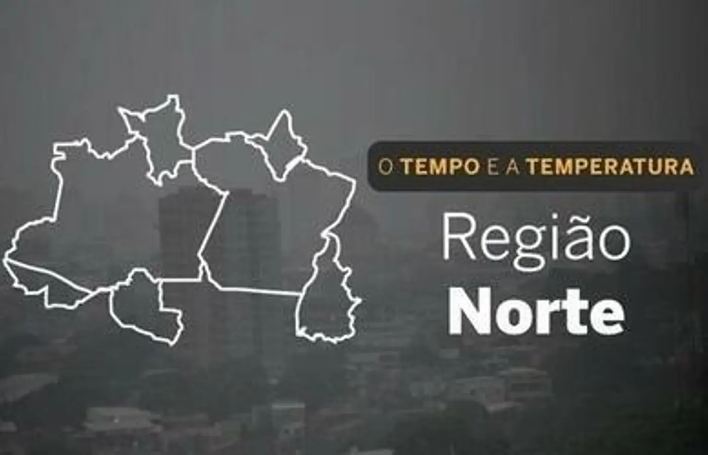 Região Norte tem alerta de chuvas intensas, diz Inmet