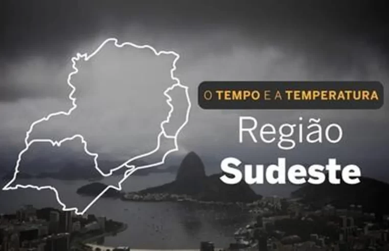 Previsão do tempo Sudeste: chuvas e trovoadas nesta quarta (29)