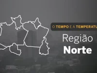 PREVISÃO DO TEMPO: sábado (25) com pancadas isoladas no Norte