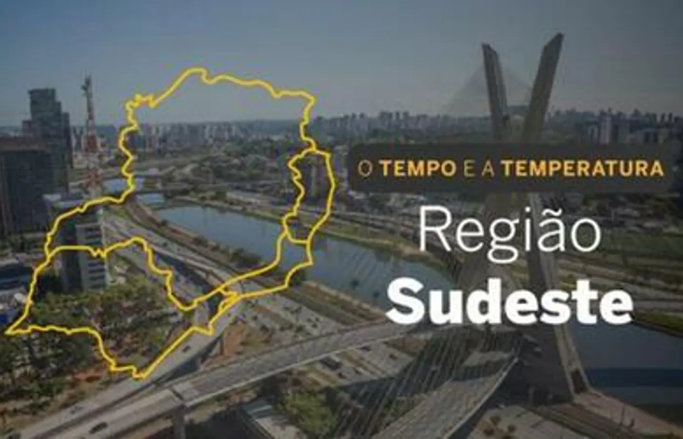 Previsão do tempo no Sudeste indica céu nublado e baixa umidade