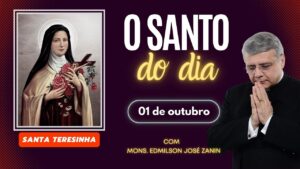 SANTO DO DIA - 01 DE OUTUBRO: SANTA TERESINHA DO MENINO JESUS