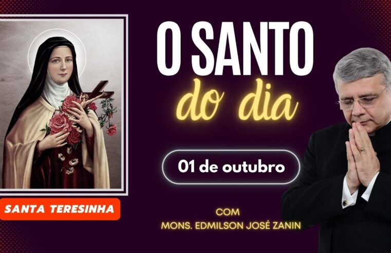 Santo do Dia 01 de Outubro: Santa Teresinha do Menino Jesus