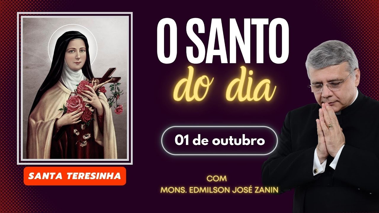Santo do Dia 01 de Outubro: Santa Teresinha do Menino Jesus