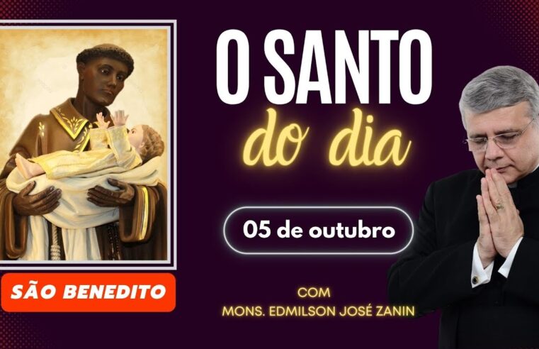 Santo do Dia 05 de Outubro: São Benedito e sua devoção