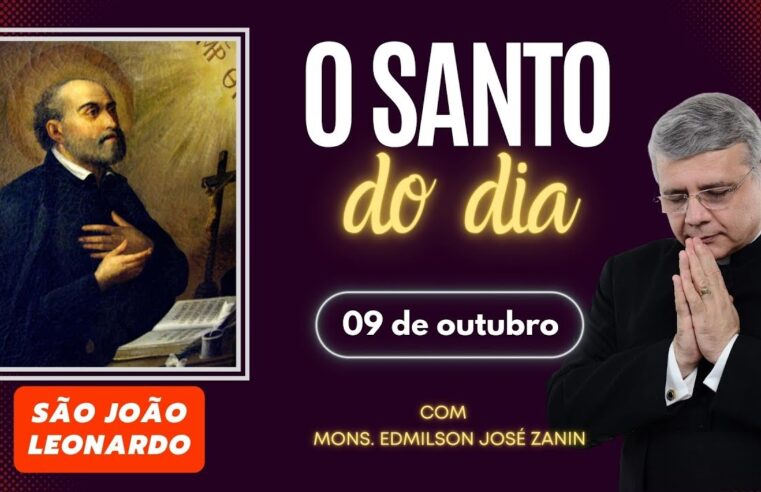 Santo do Dia 09 de outubro: São João Leonardo 17 Santo do Dia 09 de outubro: São João Leonardo