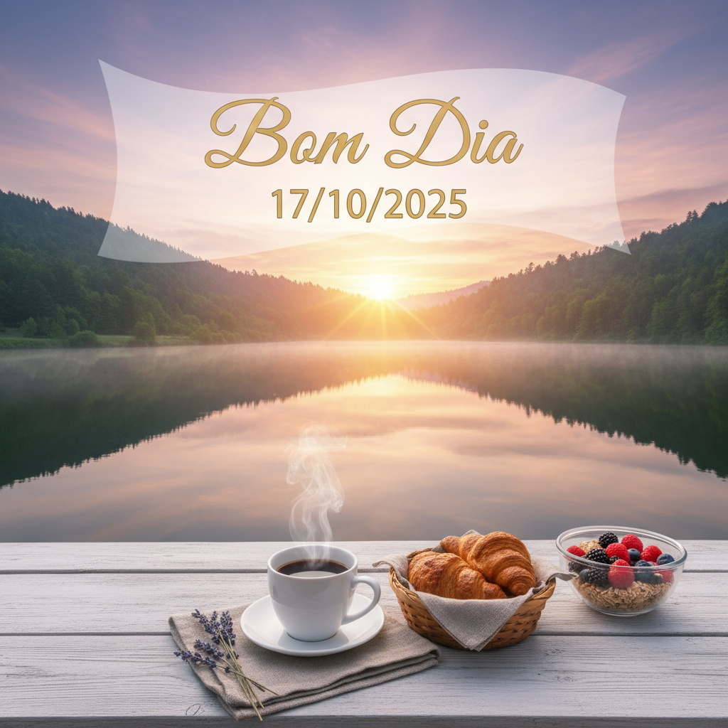 Bom Dia 17/10/2025: 🌤️ 5 Dicas para um Amanhecer Abençoado e Inspirador