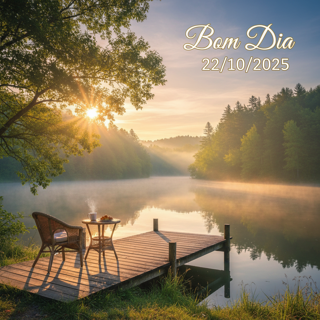 5 Mensagens de Bom Dia 22/10/2025: Fé e Esperança para o seu Amanhecer