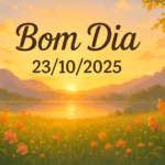 mensagem de bom dia 23/10/2025