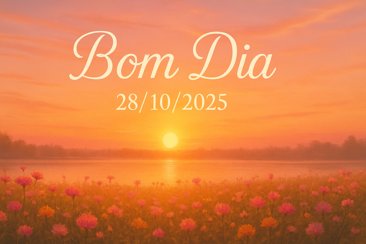 10 Motivos para um Bom Dia 28/10/2025 de Gratidão e Fé