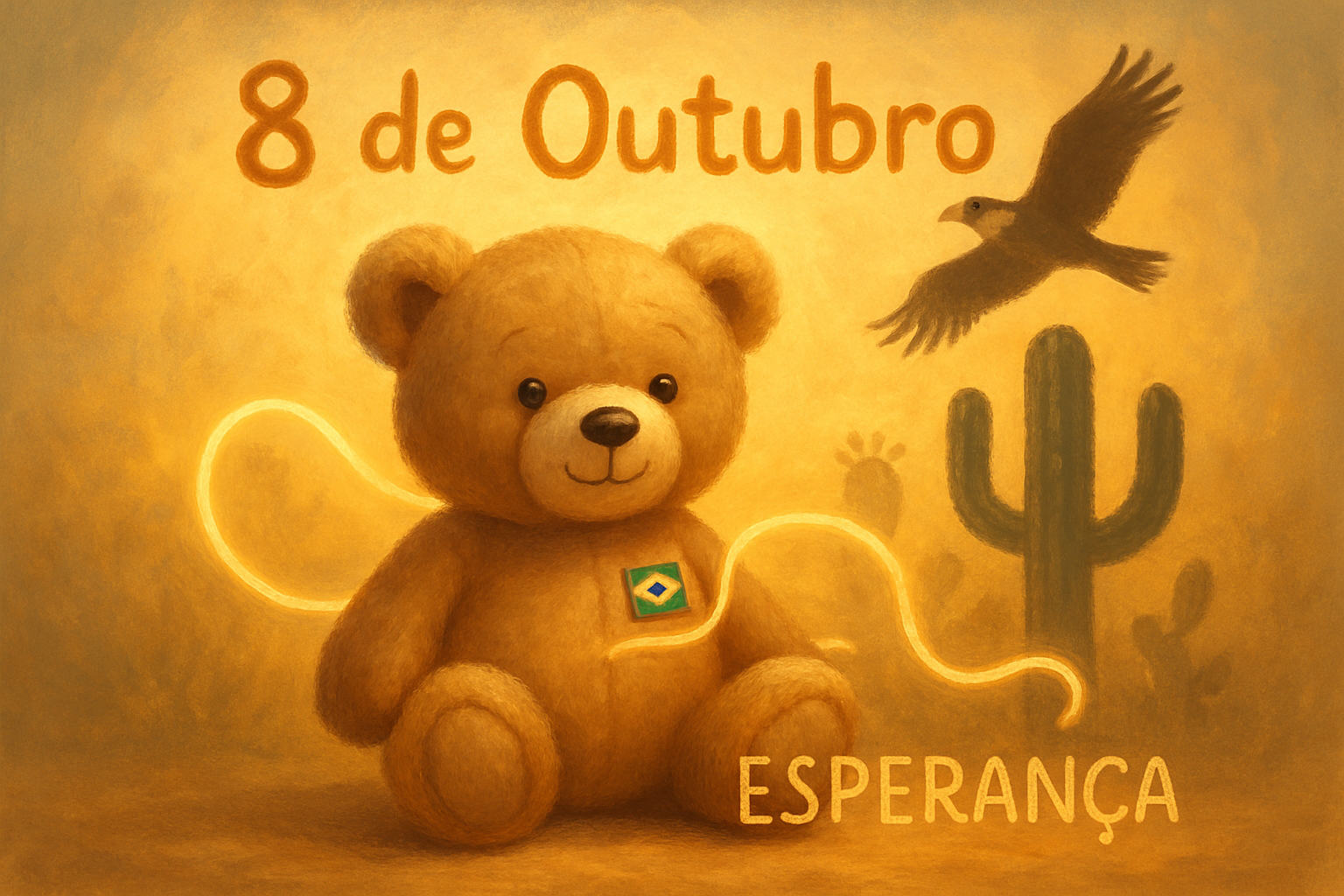 8 de Outubro: Celebrando a Riqueza Nordestina, a Doçura do Ursinho e a Esperança da Vida!