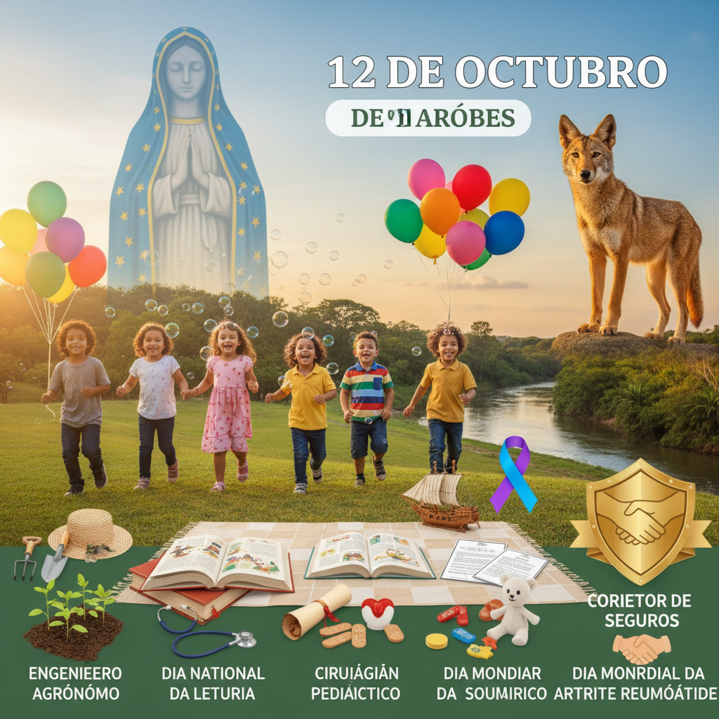 12 de Outubro: Um Dia de Celebrações – Crianças, Fé, Conhecimento e Natureza