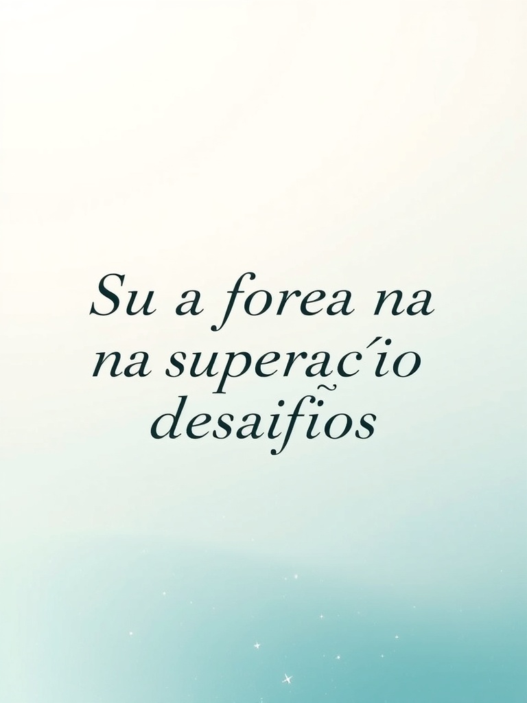 Devocional: Sua Força na Superação de Desafios