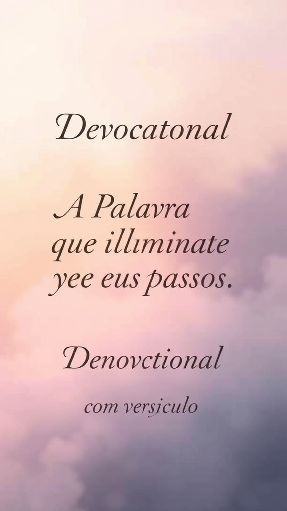 Devocional: A Palavra que Ilumina Seus Passos
