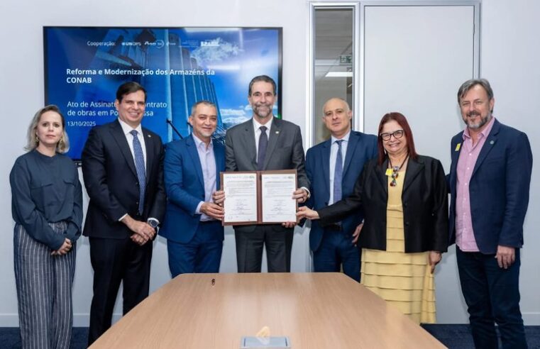 Itaipu, Conab e UNOPS iniciam modernização de armazém no Paraná