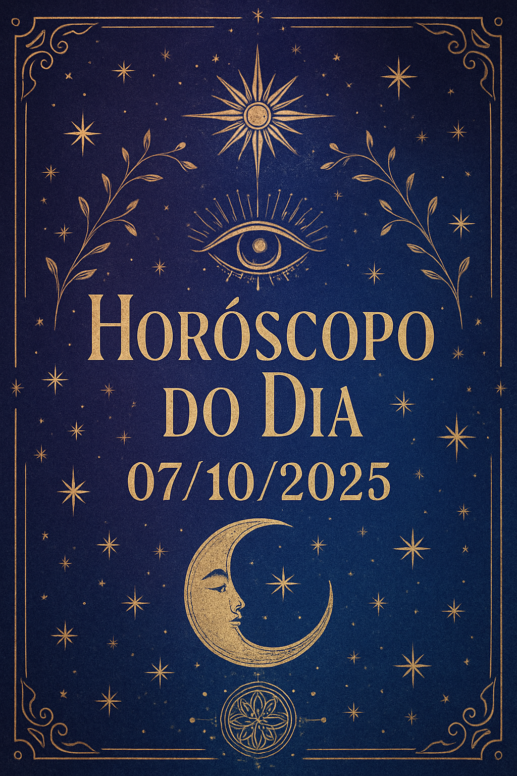 Sintonize Sua Alma: Horóscopo Zen para 07/10/2025