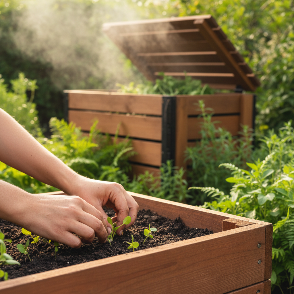 Horta e Compostagem: Cultive Mais Vida no Seu Lar ���