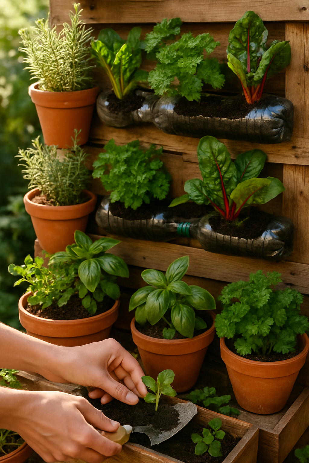 Horta Sustentável Passo a Passo: Colha Alimentos Frescos em Casa!