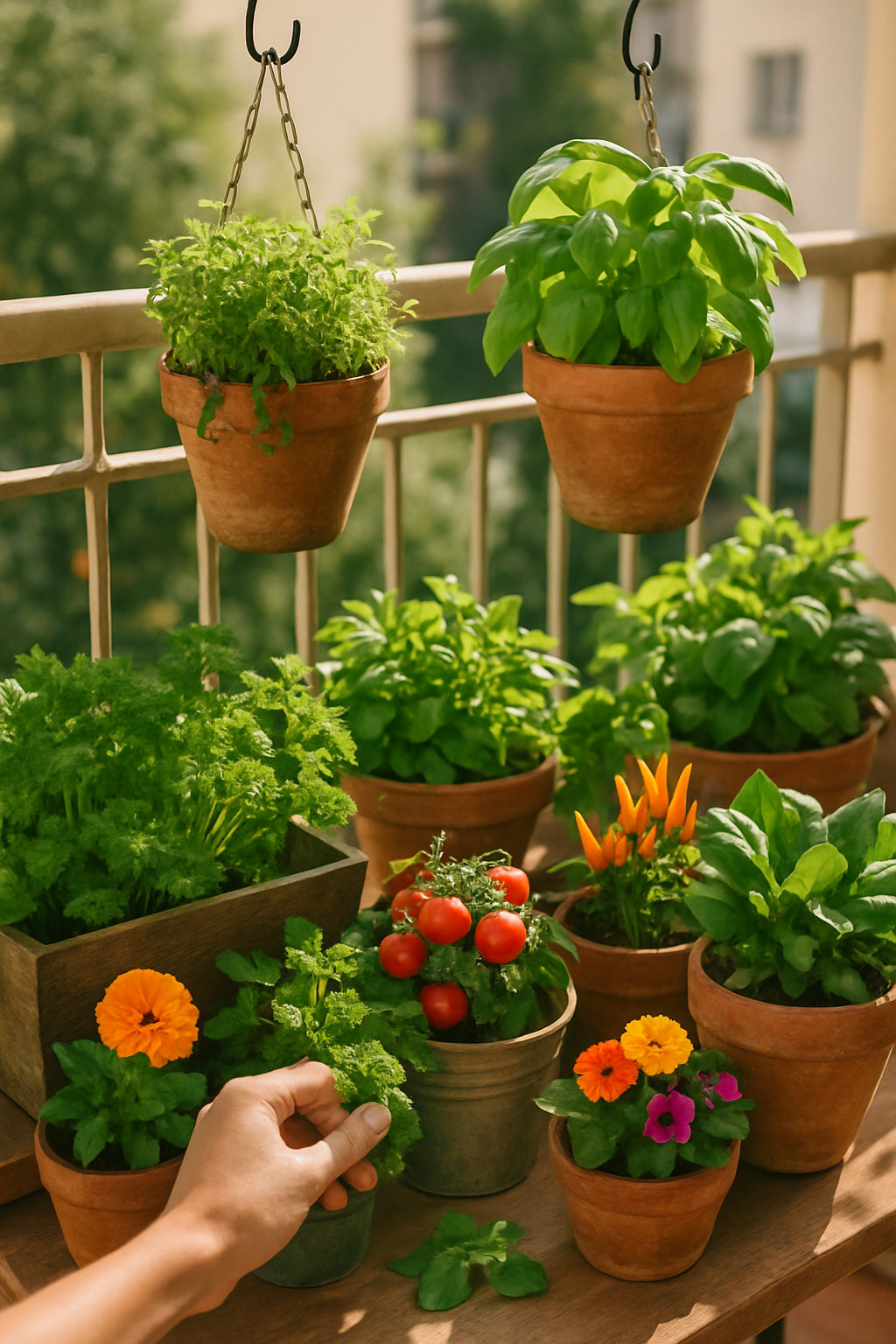 Sua Horta Urbana Doméstica: Colha Frescor e Saúde em Casa!