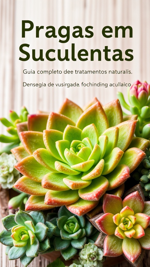 Pragas em Suculentas: Guia Completo de Tratamentos Naturais