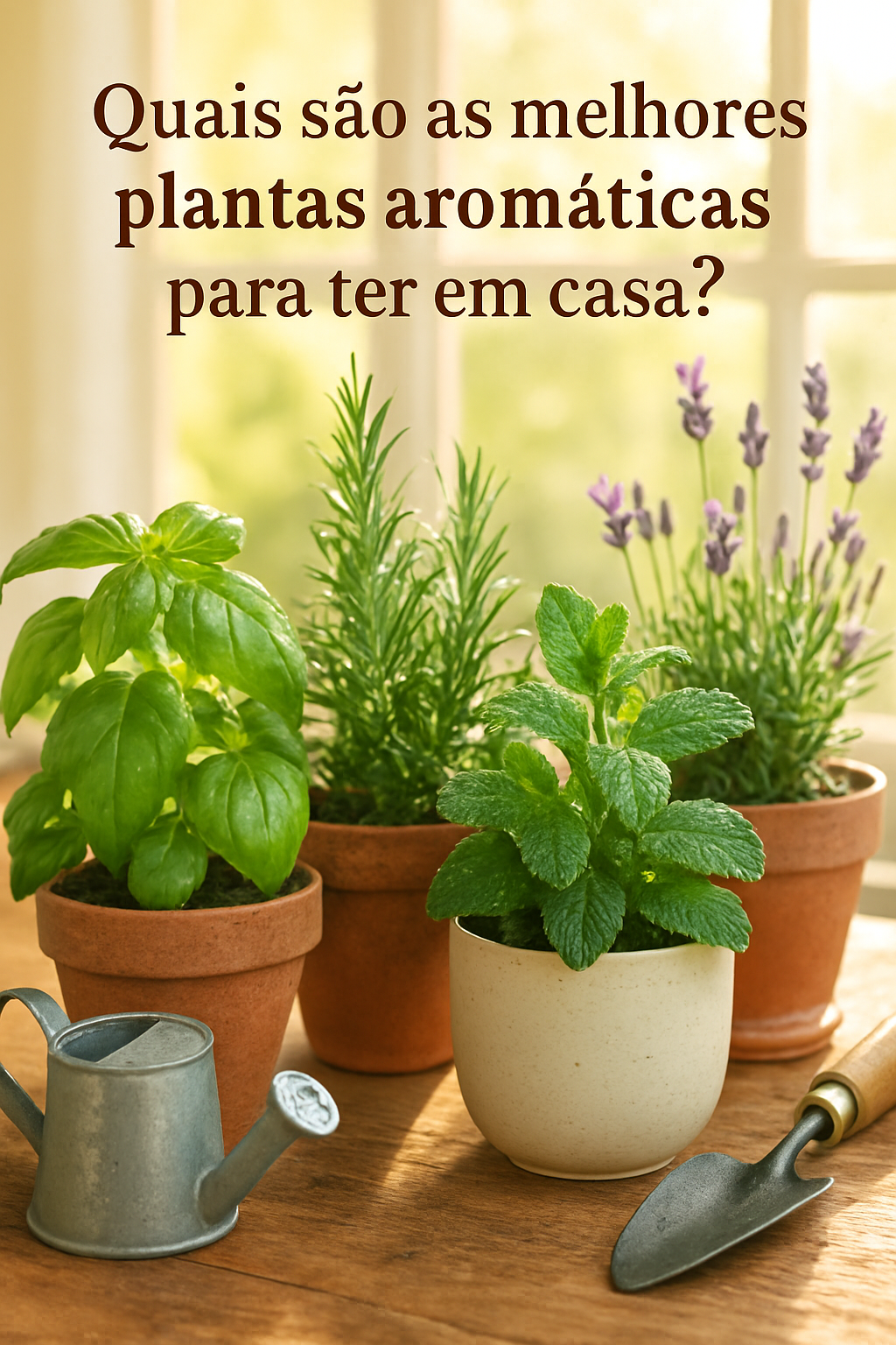 Quais as Melhores Plantas Aromáticas Para Ter em Casa?🌿🏡